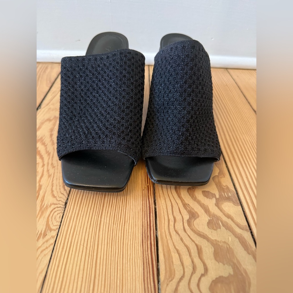 Farm Rio Women's Open-Toe Knit Slide Sandals
